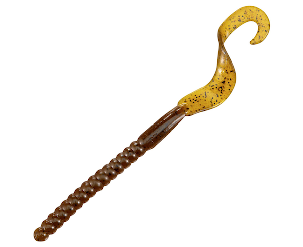 Berkley PowerBait Worms 12-inch Green Pumpkin - 5 Pack
