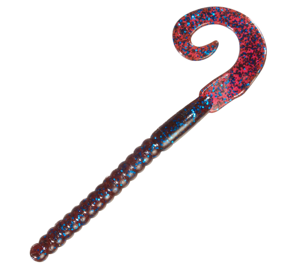 Berkley PowerBait Worms 12-inch Blue Fleck, 5-Pack