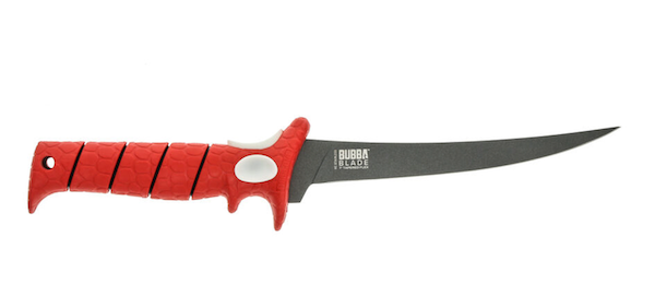 BUBBA 7-Inch Tapered Flex Fillet Knife with Ergonomic Handle