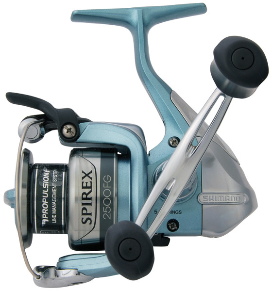 Shimano Spirex 6BB 6.2 Front Drag Spinning Reel - Model SR2500FG