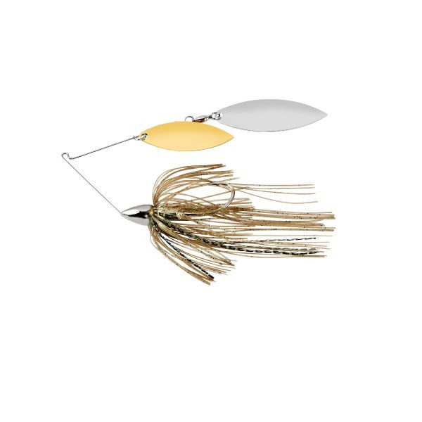 War Eagle Spinner Baits Nickel Double Willow Spinnerbait with Mouse Pattern - Part Number WE38NW04