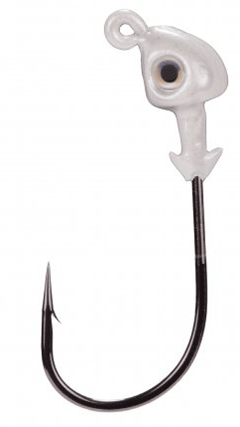 Strike King SK Squadron Swimbait Heads Pearl - Precision Weighted Jig Heads for Soft Baits
