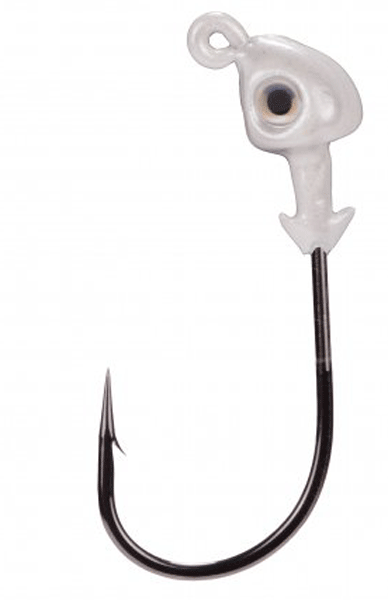 Strike King SK Squadron Swimbait Heads Pearl - Versatile Jig Head for Swimbaits