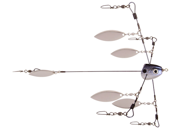 Strike King SK TG Titan Umbrella Rig with Blades - Model TGTRSHW-583