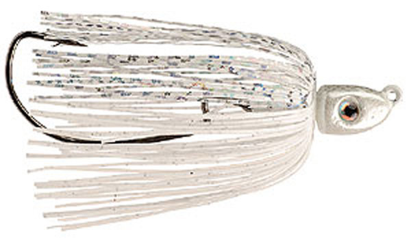 Strike King SK Swinging Swim Jig 3/8 oz White - Versatile Fishing Jig for Freshwater and Saltwater
