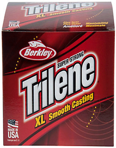 Berkley Trilene XL Flo Clear Monofilament Fishing Line - 4 lb Test, 110 Yards (Part No. XLPS4-26)