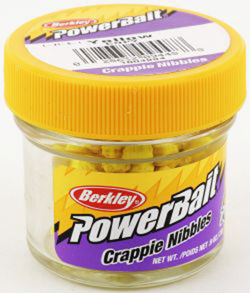 Berkley Crappie Nibbles Yellow 1 oz - Effective Bait for Crappie Fishing