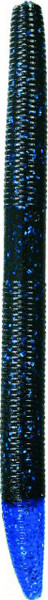 Strike King SK Shim-E-Stick Black Blue with Blue Tip, 8-Pack