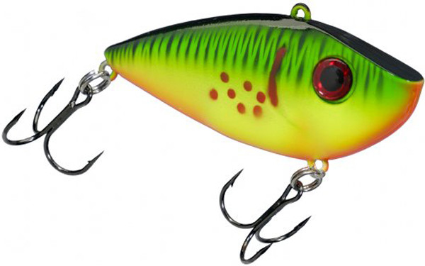 Strike King SK RedeEye Shad 1/2 Inch Bleed Firetiger Lure - REYESD12-317
