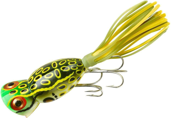 Arbogast G750-508 Hula Pop 5/8 inch 2.25 inch Cricket Fishing Lure
