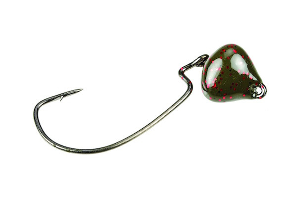 Strike King SK JNTD Structure Head 1/2 oz Green Pumpkin, 2 Pack