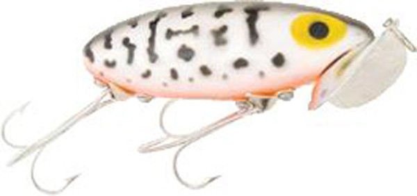 ARBOGAST G600-09 Jitterbug 2.5-Inch 3/8-C-Dog with Orange Belly