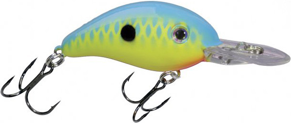 Strike King SK Pro 3/4 X-Deep Powder Blue/Chartreuse Fishing Lure - HC6XD-561