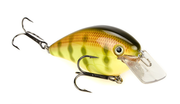 Strike King SK VDS 4.0 Magnum Squarebill Chartreuse Perch Fishing Lure - Part Number HCKVDS4.0-650