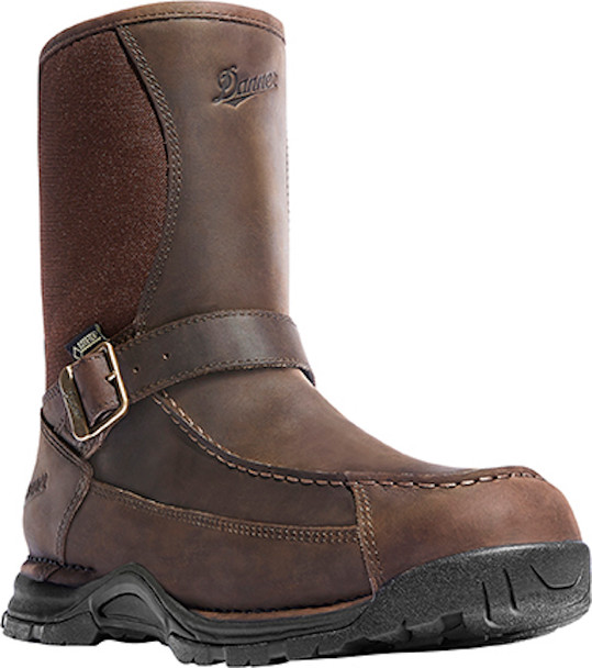 LaCrosse Boots Danner Sharptail R-Zip 10-inch Brown Leather Hunting Boots