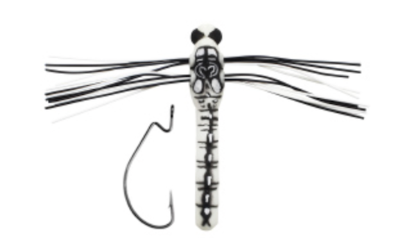Lunkerhunt LH Dragonfly 3-Inch 1/4 Oz Skimmer – Lightweight Fishing Lure