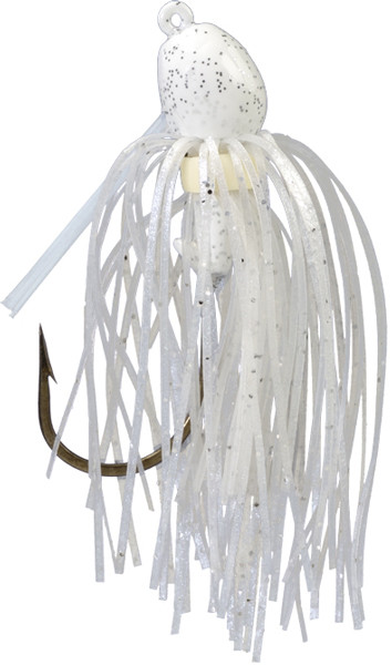Strike King SK Bitsy Bug Mini Jig 1/4 oz White – Effective Jigging Lure for Bass and Panfish