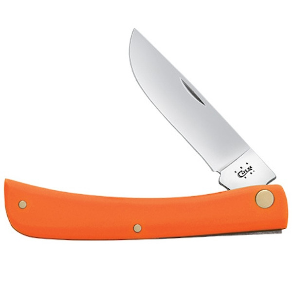 CASE Cutlery Sod Buster Jr. 1-Blade Folding Knife in Orange, Part Number 80502