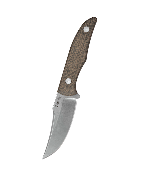 Case Cutlery Hunter CT1 ODG Burlap Micarta Handle Folding Knife