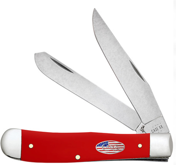 Case Cutlery Trapper 4 1/8-Inch 2-Blade American Workman Pocket Knife