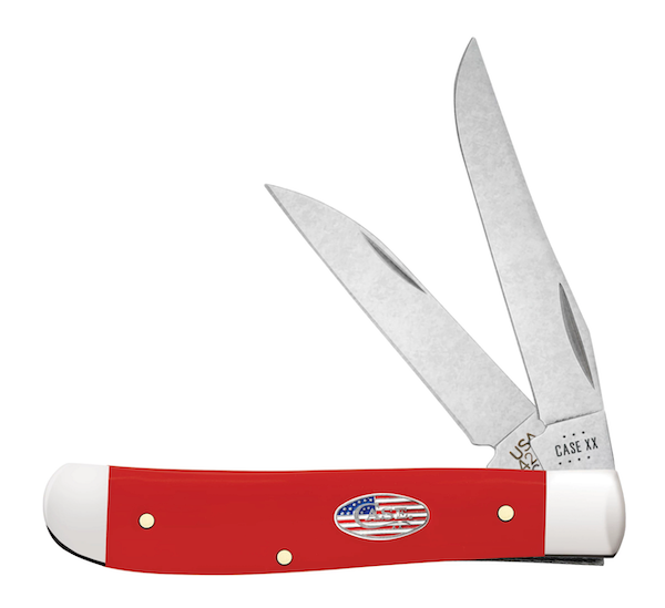 CASE Cutlery M Trapper 3.5-Inch 2-Blade American Workman Pocket Knife - Part #73927