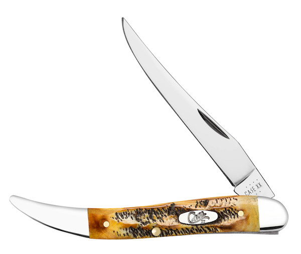 CASE Cutlery Medium Texas Toothpick 6.5-inch Bonestag - Part Number 65328