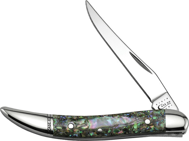 CASE Cutlery Small TXS Tactical Pocket Knife with 3-inch Abalone Handle - Model 12002