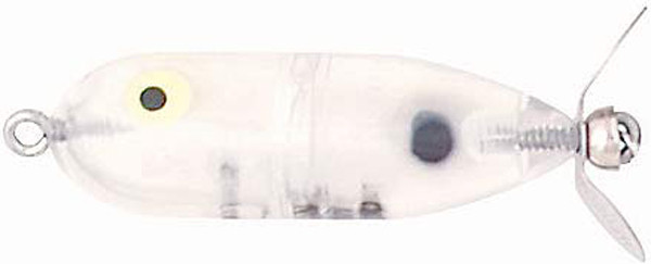 Heddon Baby Torpedo 2.5 Inch Clear Lure - Part Number X0361C