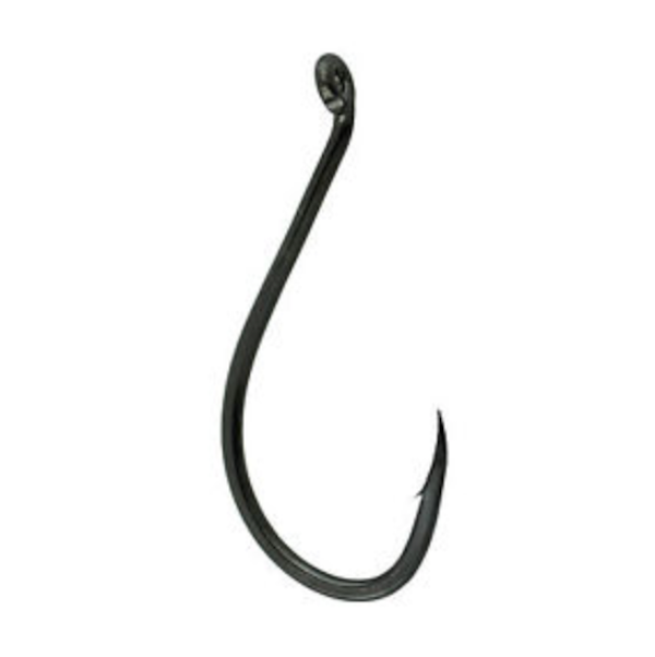 SPRO/GAMAKATSU Gama Octopus Hook Size 4 Black Nickel, 10-Pack