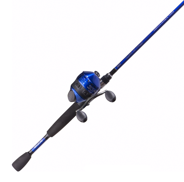 ZEBCO ZEB 33 Customz Blue 6-Inch 2-Piece Medium Spinning Combo