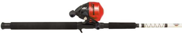 ZEBCO Zebco 21-37603 ZEB 606 6'6" Two-Piece Medium Heavy Spincast Combo