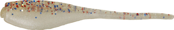 Gene Larew Lures Garland Baby Shad Swimmin' Patriot - Pack of 15