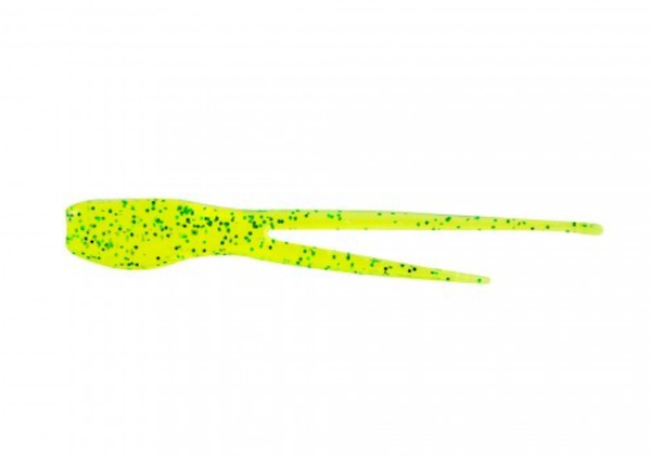 Gene Larew Lures BGST49-15 Larew Split Tail in Chartreuse Green