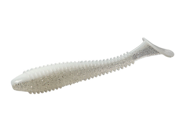 Zoom Bait Z Swim 3.8-inch Sight Flash Soft Plastic Lures - 5-Pack