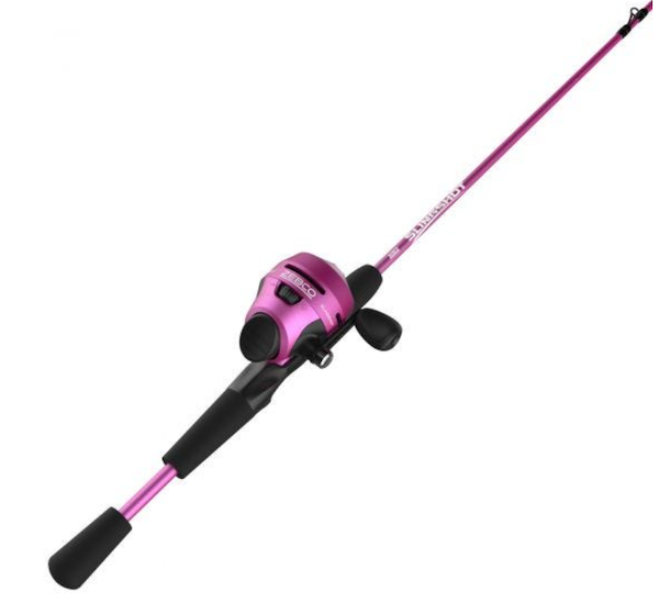 ZEBCO ZEB Slingshot 5'6" 2-Piece Spinning Combo in CBO Purple (Part #21-37539)