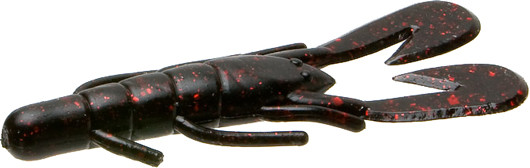 Zoom Bait U-Vib Speed Craw 12B G Black/Red - Model 080-001