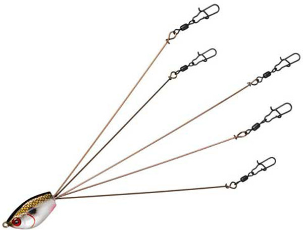 YUM 5-Wire Tenn Shad Yumbrella - Durable Fishing Umbrella for Targeted Casting