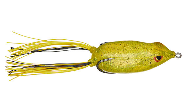SPRO/GAMAKATSU SBEF65YLSP BronzeEye Frog 65 Yellow Sparkle Lure