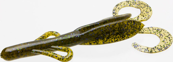 Zoom Bait 6-Inch Brush Hog 8BG WAT Candy – Durable Fishing Lure