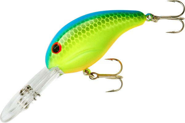 Bandit Lures Bandit Double Down 2-inch Cherry Blue Back