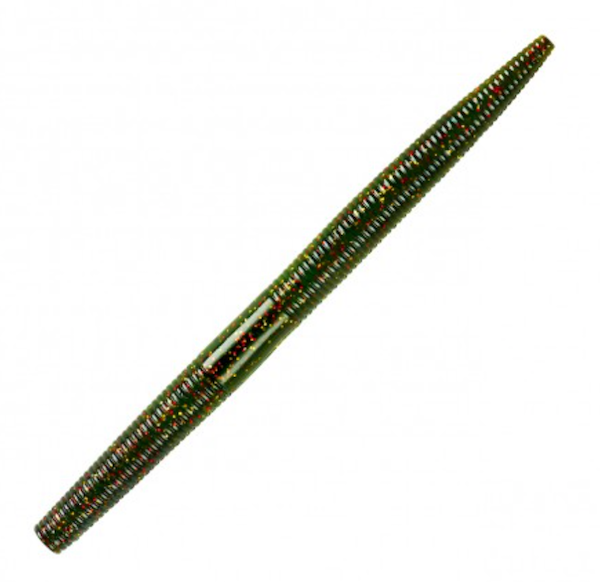 YUM 5 inch Dinger California Crawls with Gold Flake - 8 Pack
