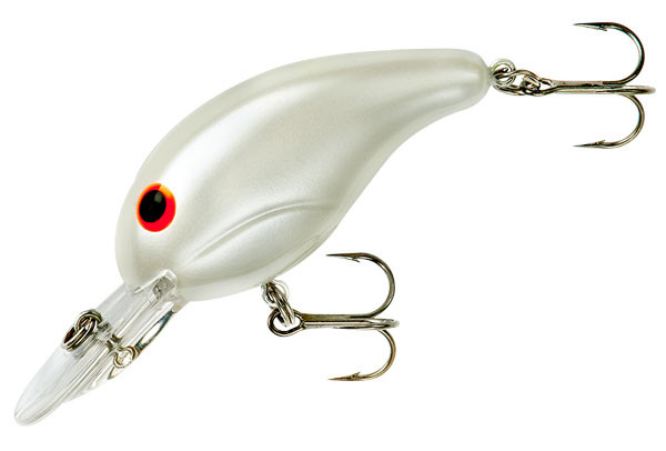 BANDIT LURES BANDIT DR 1/4 2-Inch Pearl/Red Eye Crankbait