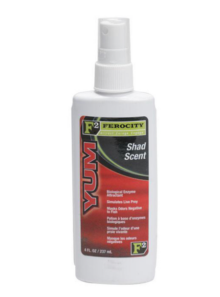 YUM F2 4 oz Shad Spray Attractant by YUM - Effective Fish Attraction Solution