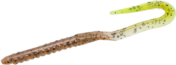 Zoom Bait 6-Inch U-Tale Worm 20 Count - Perfect for Bass and Freshwater Fishing