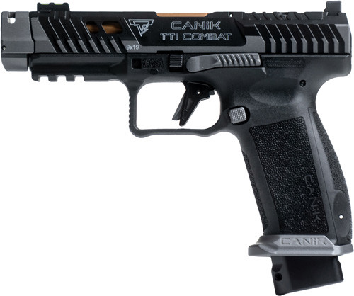 Canik TTI Combat 9mm Semi-Auto Handgun with 4.6-inch Barrel and Multicam Slide