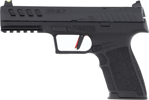 Tisas PX-5.7 Raptor Semi-Auto Pistol with Fiber Optic Front Sight and Cerakote Finish