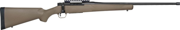Mossberg Patriot .243 Winchester Sporting Rifle with 22-Inch Fluted Threaded Barrel and Flat Dark Earth Stock