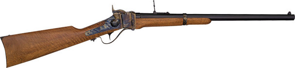 Pedersoli Sharps 1874 Cavalry Sporting Rifle in 45-70 Government - Falling Block Action with Walnut Stock