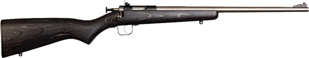Crickett G2 .22LR Sport Shooting Rifle with Stainless Steel Finish and Black Laminate Stock