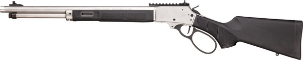 Smith & Wesson Large Loop Lever-Action Rifle in 44 Rem Mag, Stainless Steel, 19.25 Inch Barrel